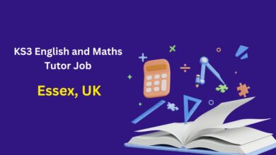 KS3 English and Maths Tutor Job in Essex, UK