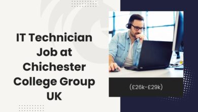 IT Technician Job | Chichester College Group UK (£26k-£29k)