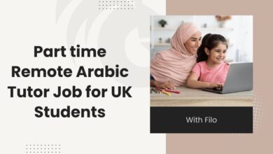 Part time Remote Arabic Tutor Job for UK Students With Filo