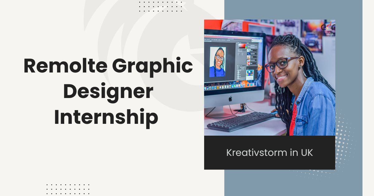 Remolte Graphic Designer Internship at Kreativstorm in UK