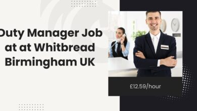 Duty Manager Job at at Whitbread Birmingham UK £12.59hour