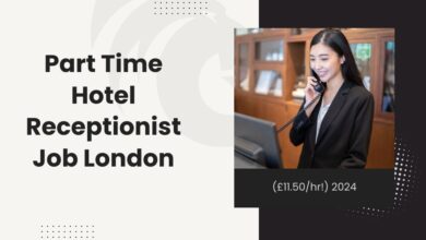 Part Time Hotel Receptionist Job London (£11.50/hr!) 2024