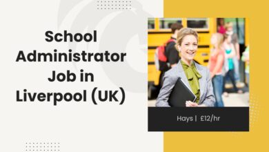 School Administrator Job in Liverpool (UK) Hays £12hr