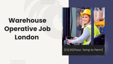 Warehouse Operative Job London (£12.50/hour, Temp to Perm)