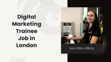 Digital Marketing Trainee Job in London - Earn £25k-£35k/Yr